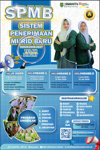 SISTEM PENERIMAAN MURID BARU (SPMB) TAHUN AJARAN 2026/2027